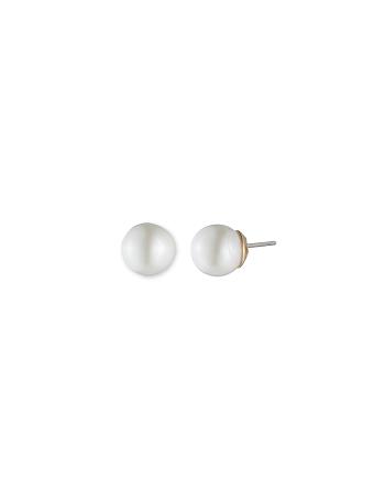 Anne Klein Blanc Faux Pearl Stud Earrings Best Sellers White | BAUSO66992