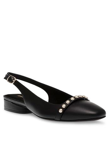 Anne Klein Cena Sling Back Flats Black | AAUWC16083