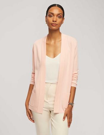 Anne Klein Malibu Cardigan Sweaters Pink | AUXBR31430