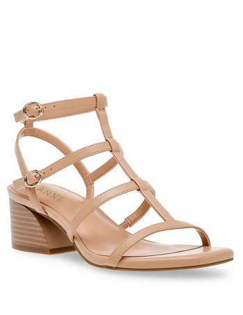 Anne Klein Matilda Dress Sandals Beige | TAUPQ84849