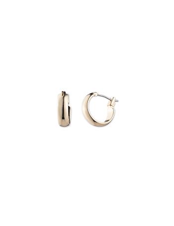 Anne Klein Mini Hoop Gold-Tone Earrings Best Sellers Gold | AUIIZ55638