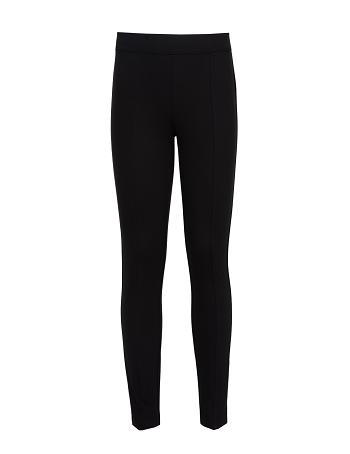 Anne Klein Slim Leg Compression Pant Bottoms Black | AUQAV82260