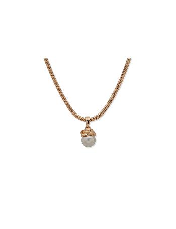 Anne Klein Snake Chain With Knot Pendant Necklace Snake / Gold | AUDYB11280