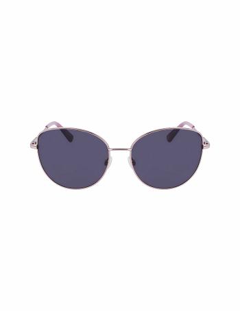 Anne Klein Trendy Round Sunglasses Best Sellers Rose / Gold | AUNEJ61805