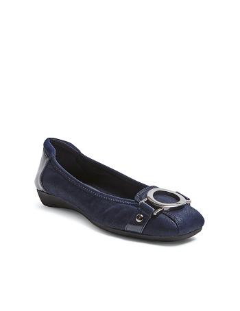 Anne Klein Umekos Flats Navy | AUZDE41533
