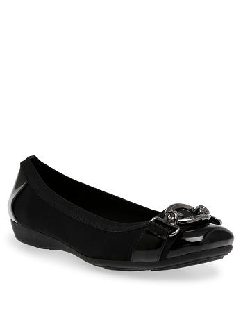Anne Klein Urvine Flats Black | MAUHR97321
