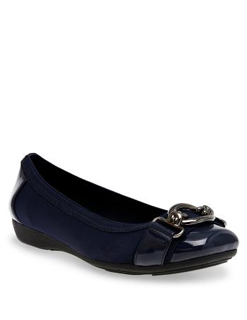 Anne Klein Urvine Flats Navy | UAUND50468
