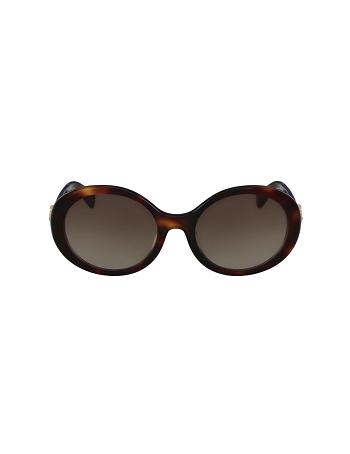 Anne Klein Vintage Sunglasses Round brown | AUJBT73415